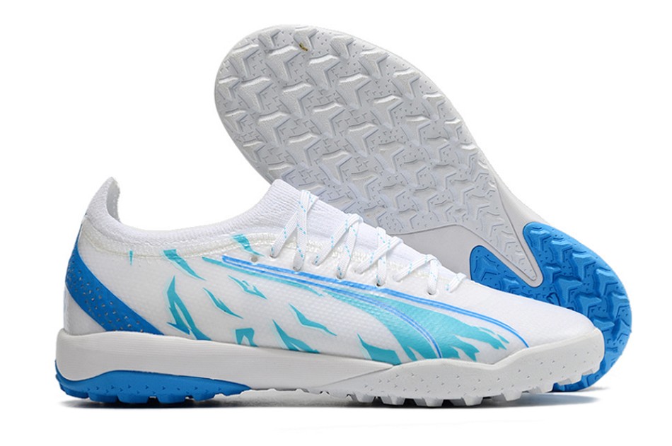 Puma Ultra Ultimate TF - blanc bleu